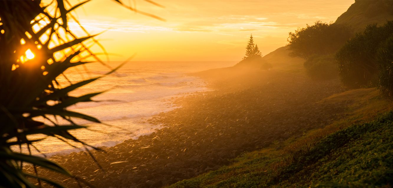Sunrise at the Point, Lennox Head.