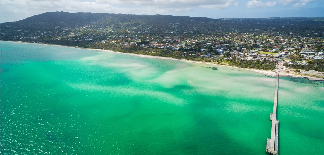 Rosebud Pier on the Mornington Peninsula, Victoria.