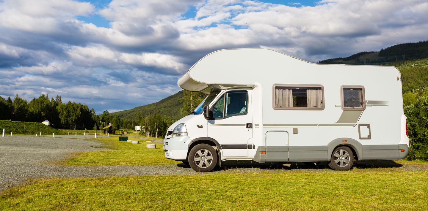 Relaxing by a Kombi van