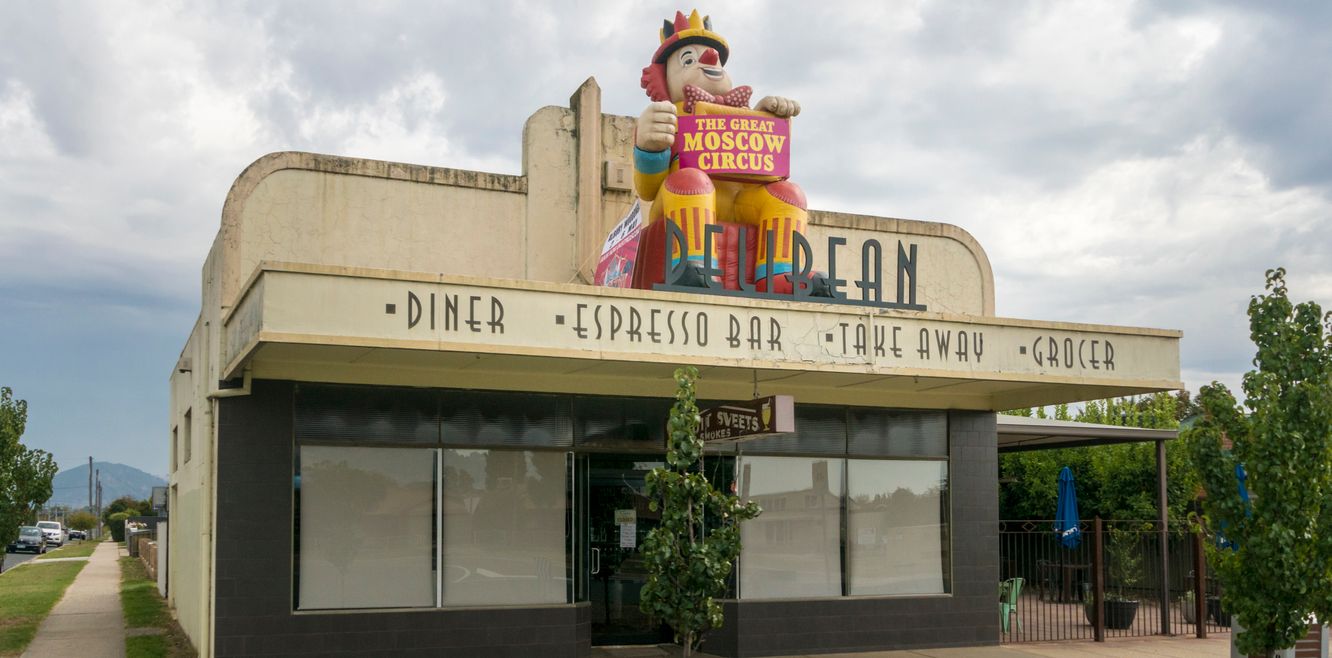 A diner in Wodonga, Victoria.