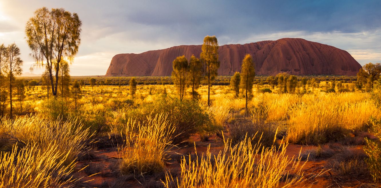 The spectacular Uluru near Yulara in Australia’s Northern Territory.
