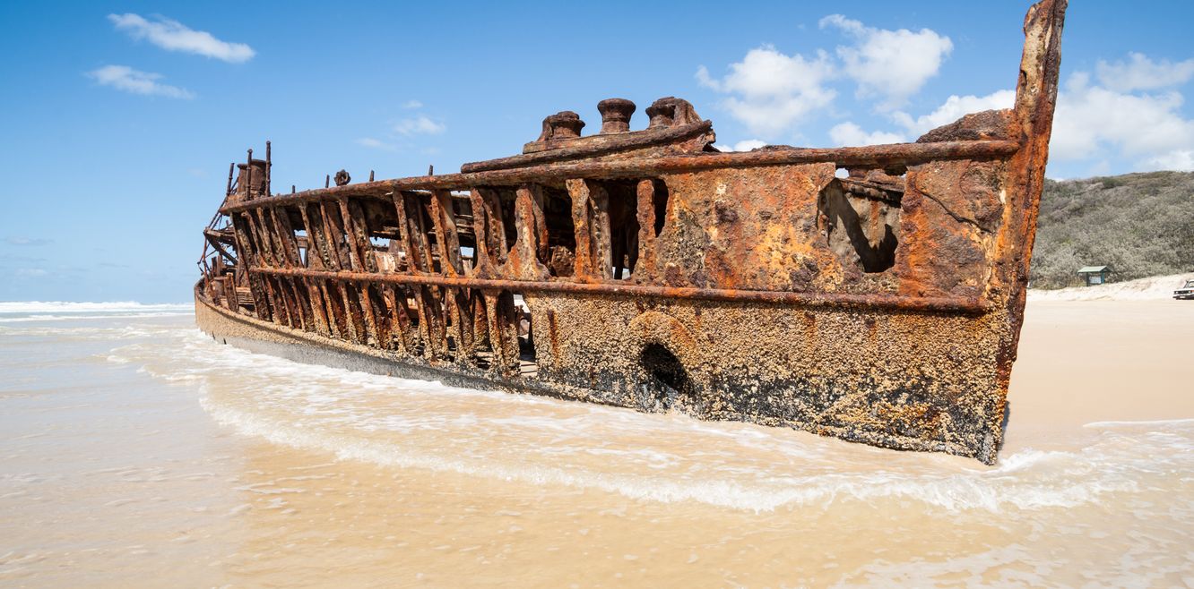 Shipwreck on K’gari