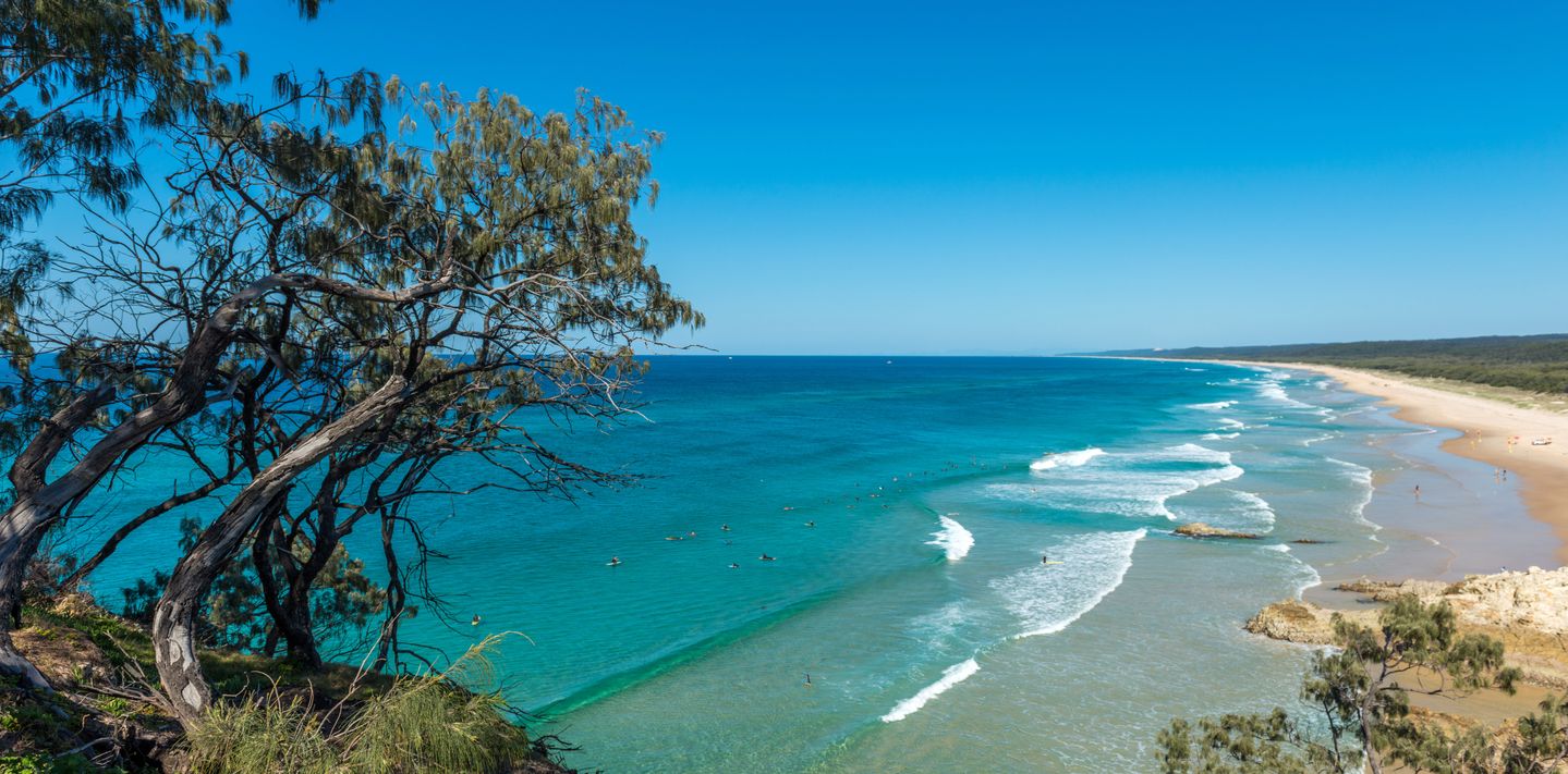 North Stradbroke Island, Queensland, Australia.