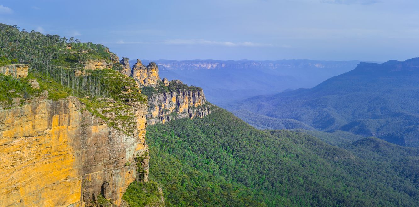 The famous Three Sisters.