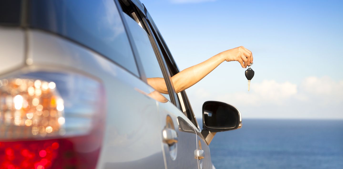 Book a one-way car rental.