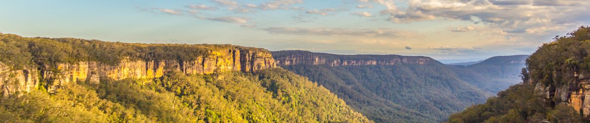 A beautiful landscape at Kangaroo Valley.