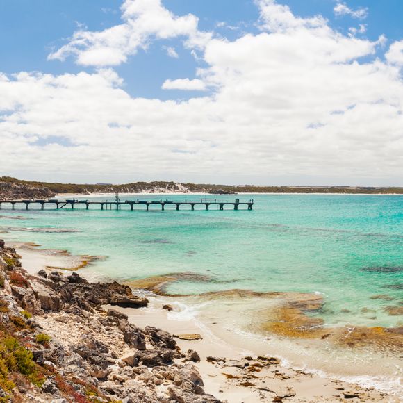 Vivonne Bay on Kangaroo Island, South Australia.