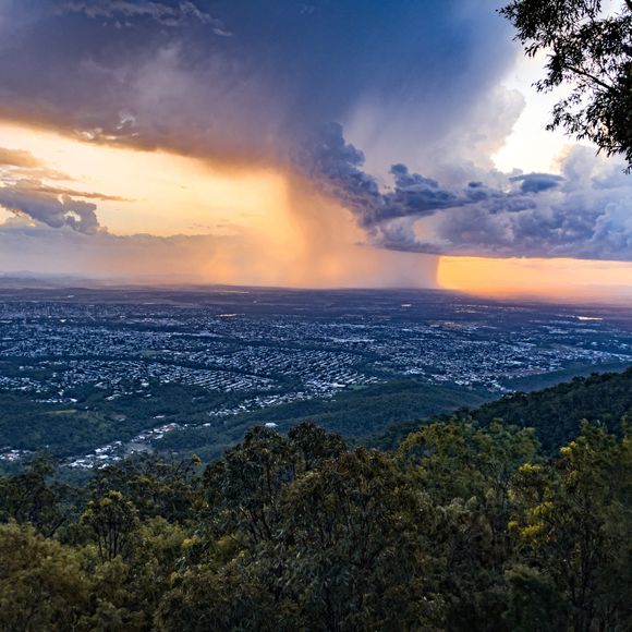 A rainy day in Rockhampton.
