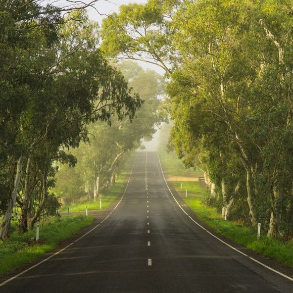 Rolling through the Adelaide Hills.