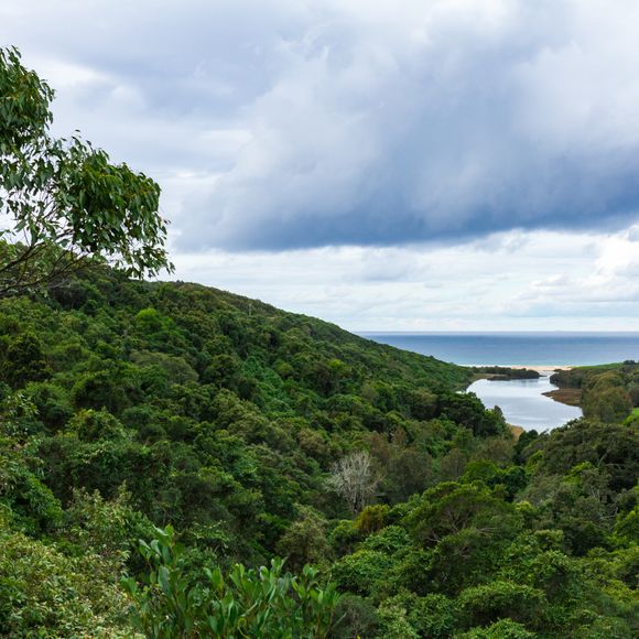 A panoramic outlook at Glenrock Park.