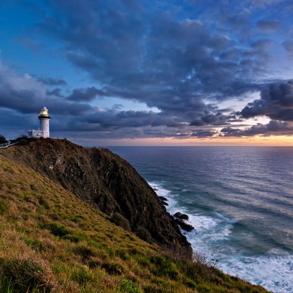 Sunrise at Byron Bay Lighthouse.