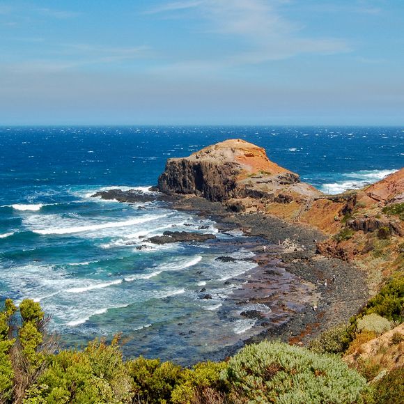 Cape Schank at the Mornington Peninsula.