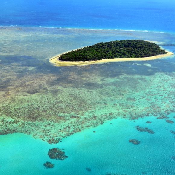 The beautiful Green Island.