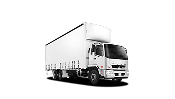 Large Curtainsider Truck (14 Pallets) - Fuso Fighter